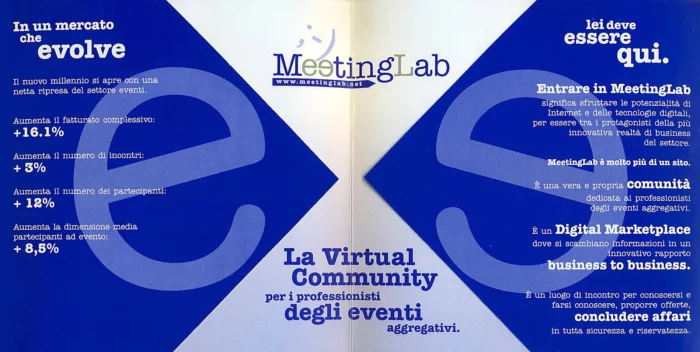 MeetingLab leaflet | Portfolio Carla Manci | Copywriter Freelance Milano