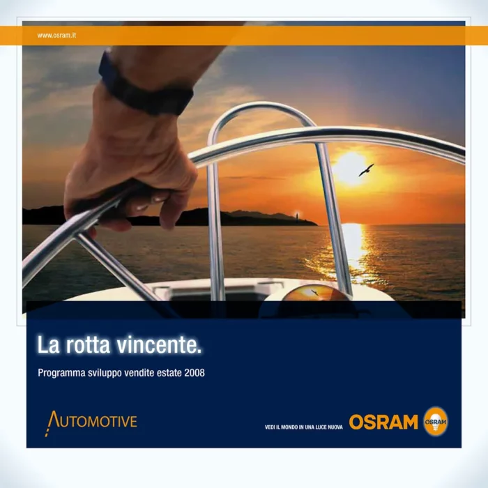 OSRAM Automotive - La Rotta Vincente | Portfolio Carla Manci | Copywriter Freelance Milano