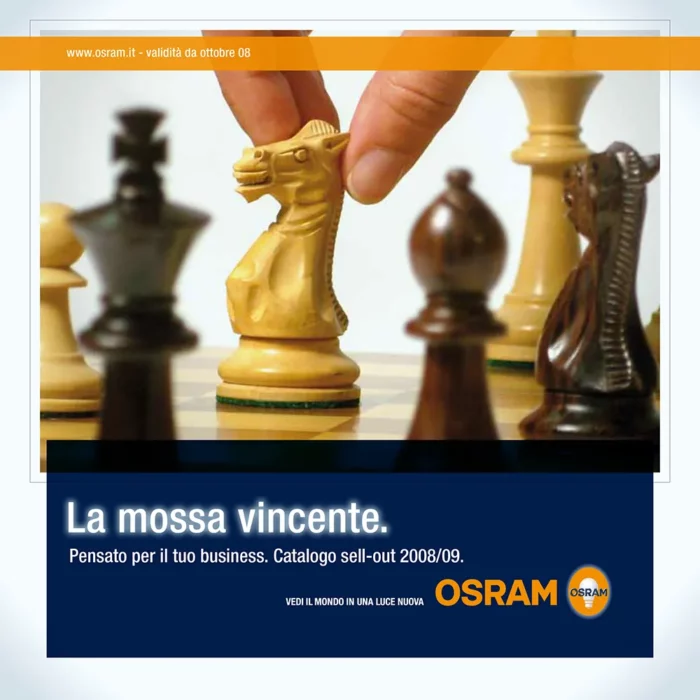 OSRAM - La Mossa Vincente | Portfolio Carla Manci | Copywriter Freelance Milano